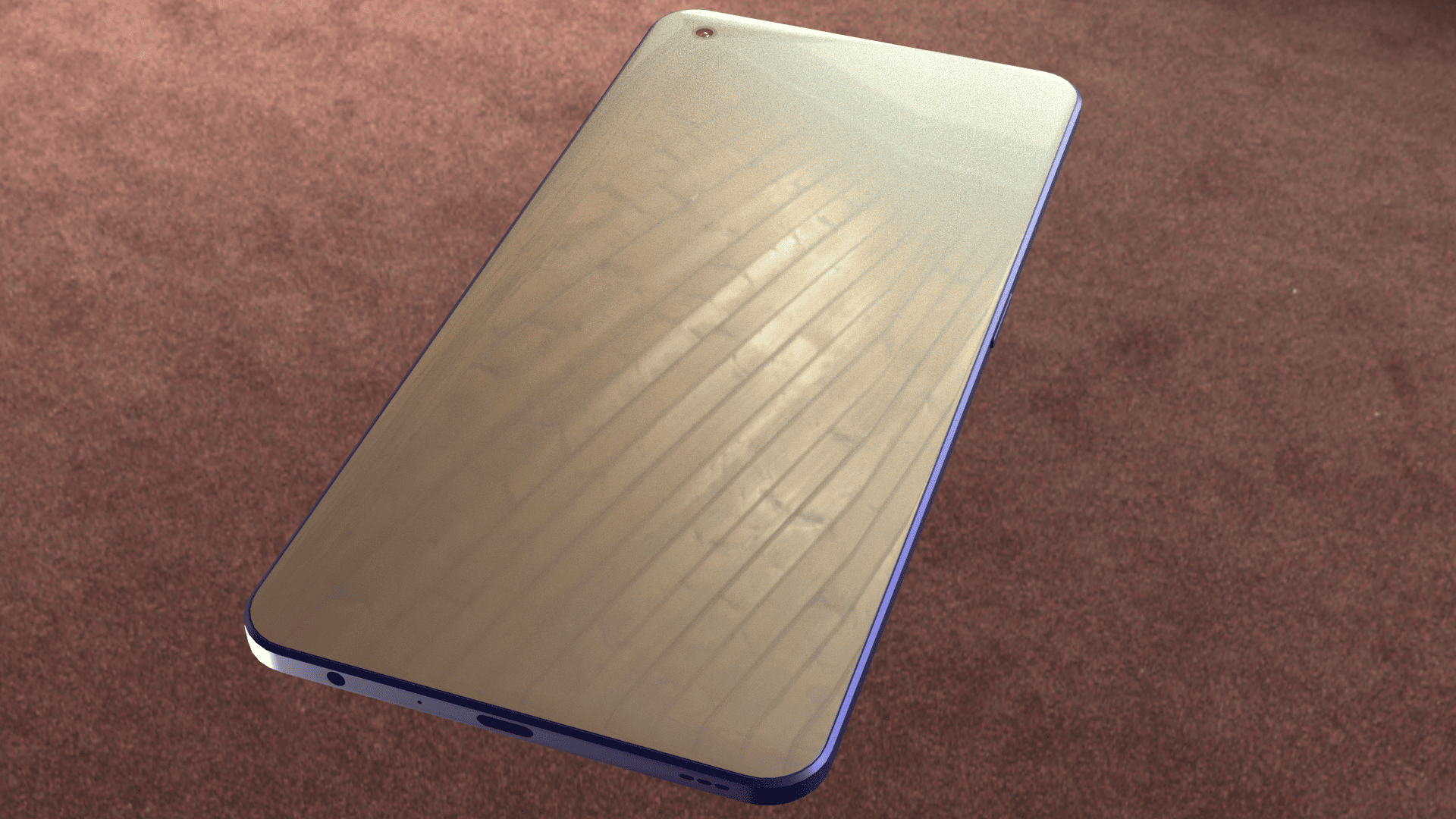 Blender作品のスマホの写真パターン1