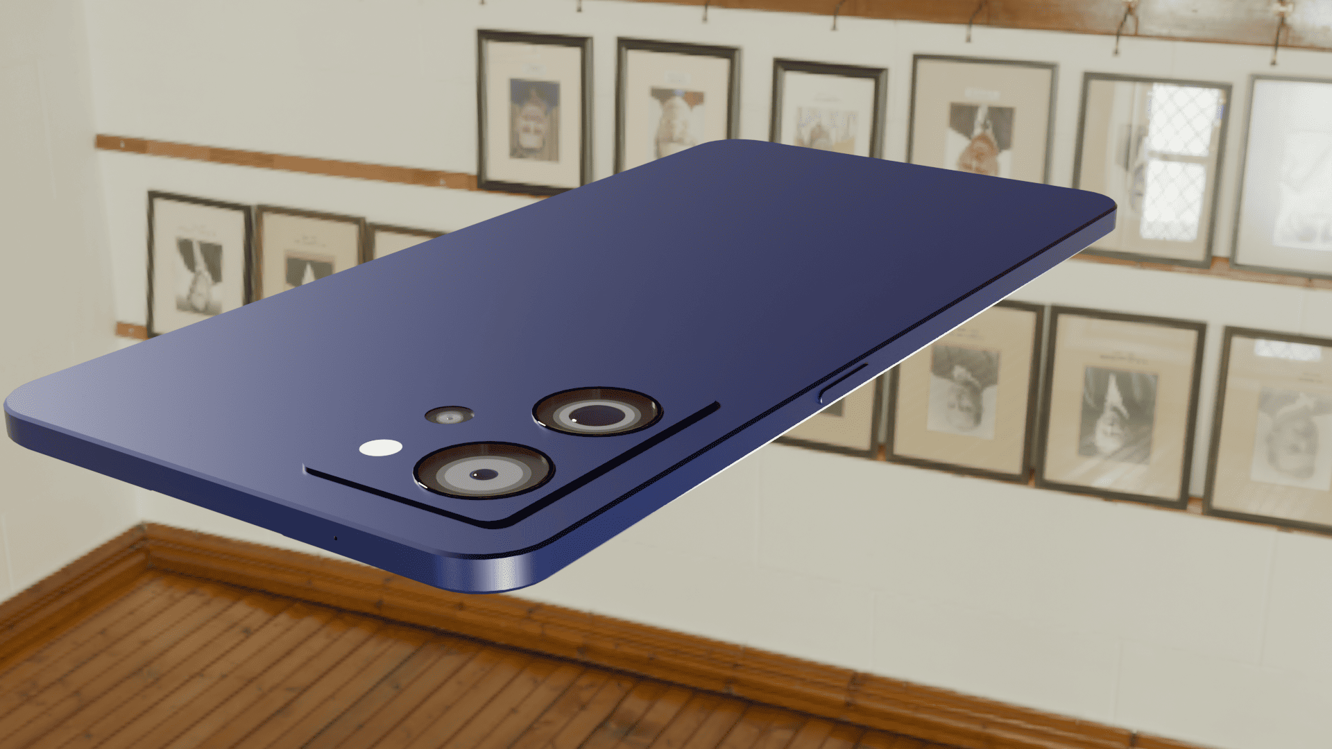 Blender作品のスマホの写真パターン2