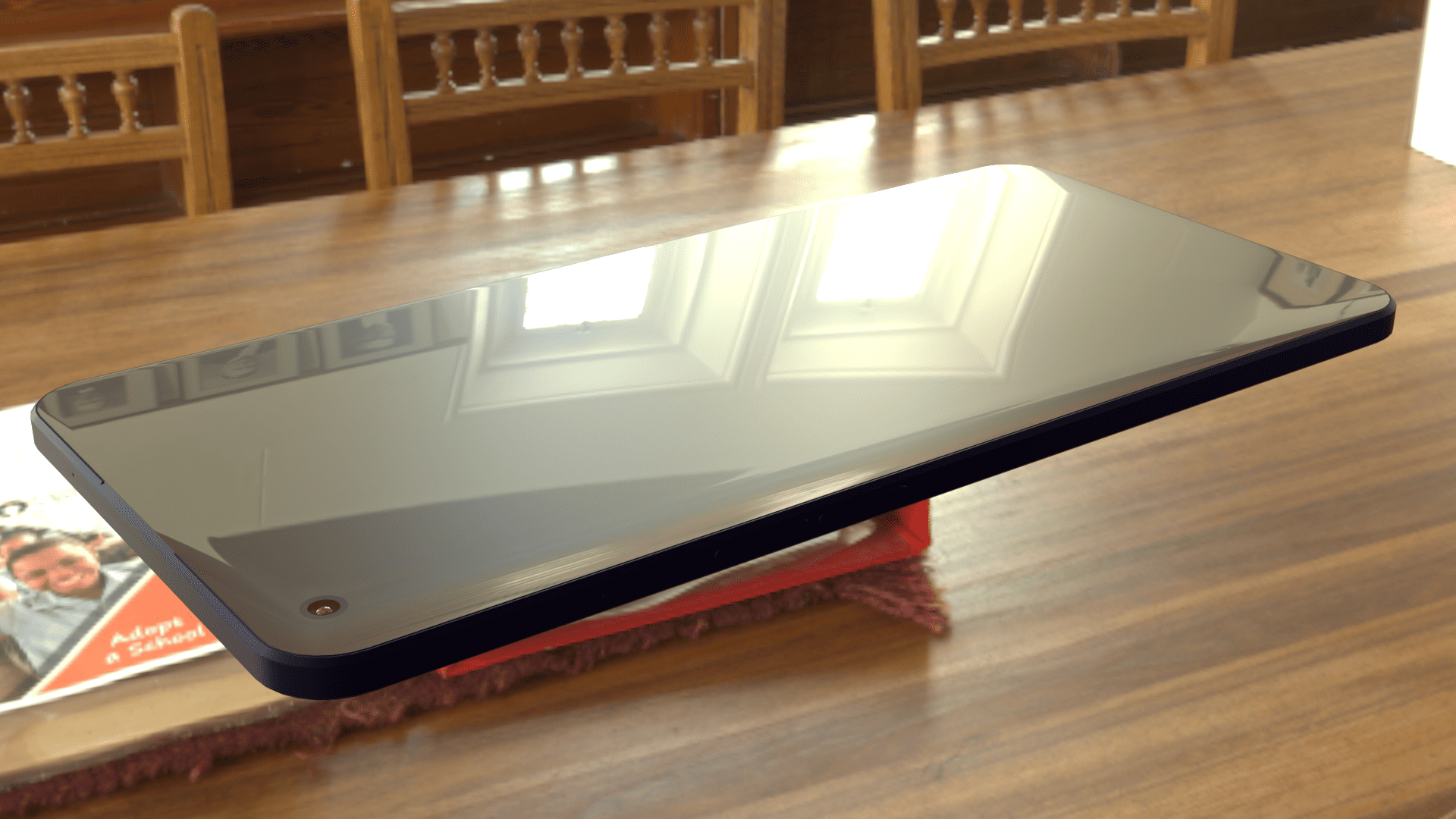 Blender作品のスマホの写真パターン3